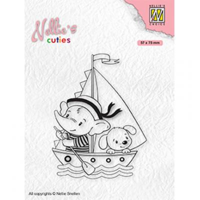 Nellie's Choice Clear Stamp - Young Sailors